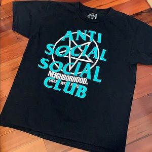 Anti Social Social Club x Neighborhood tee